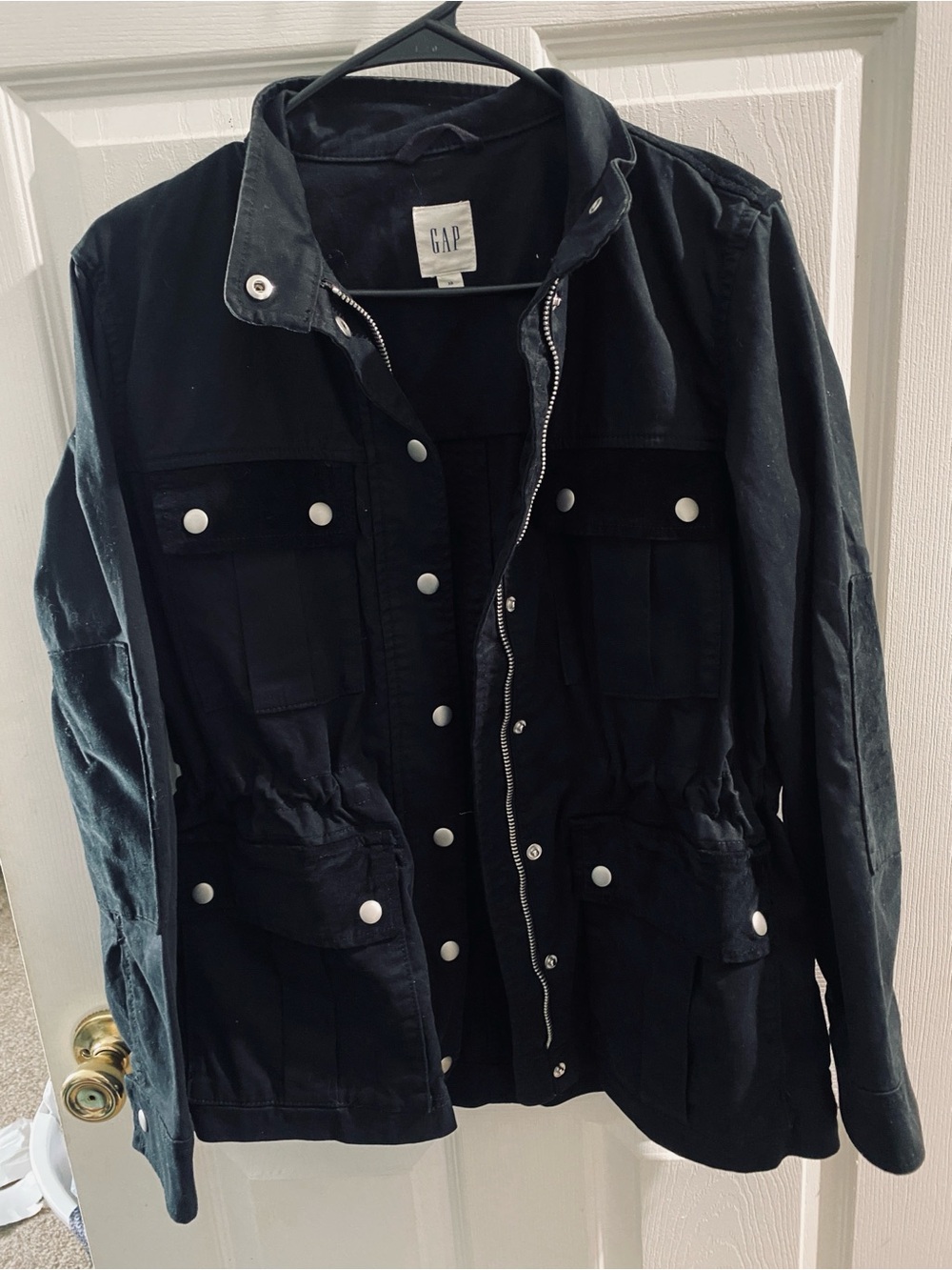 GAP Women's Black Utility Jacket